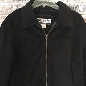Columbia Black Fleece Lined Men’s Heavy Jacket